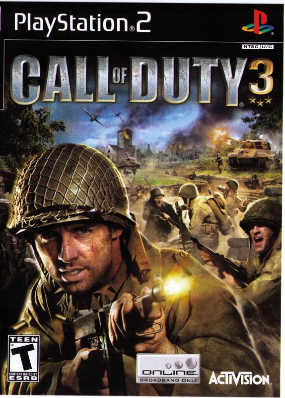 Call of Duty 3 box art for Wii